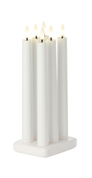 Kronljus LED Vit 6-pack Stemning